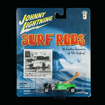 Въдици за сърфиране Johnny Lightning 1/64, на играчка от сплав на Ford, рядка колекция