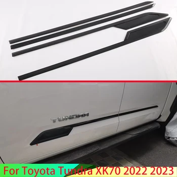 За Toyota Tundra XK70 2022 2023 г. Формоване на страничната врата на каросерията в стила на въглеродни влакна