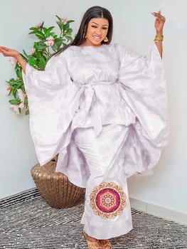 Robe Басейн Riche Brode Може да се носи в продължение на четири сезона Африкански елегантна вечерна рокля Дамски дрехи сватба рокли