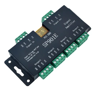 SP901E Led Усилвател на сигнала SPI За WS2812B WS2812 WS2811 RGB Контролер Адресуемая Led пиксел лента Програмируеми Панел Подсветка