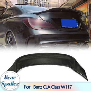 Авто Заден Спойлер на Багажника За Mercedes-Benz CLA Class W117 CLA180 CLA200 CLA250 CLA45 AMG 2013-2019 на Задното Крило на Багажника От Въглеродни влакна