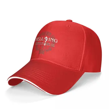 Бейзболна шапка Hellsing Калъф за телефон, Шапка шофьор на камион More Rock, Регулируем Дамски шапка възстановяване на предишното положение с хубав принтом