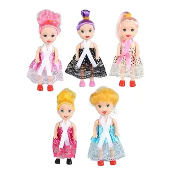 БР Мини кукла Играчки 11 см Момиче Кукла играчка Случайна доставка Нимфа, за Коледа подарък