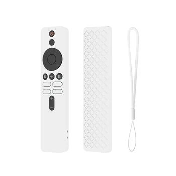 За Xiaomi TV Stick 4K TV Mibox Дистанционно Управление с 2-ро Поколение Преносим Удобен Силиконов Прахоустойчив Калъф, E