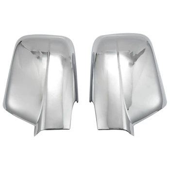 Капаци за огледала на вратите на автомобила, модификация на автомобила за Nissan X-Trail 2002-2010 T30 ABS, хром