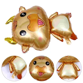 Крава, Алуминиево фолио, балон, украса за партита, Cartoony Бик, Подаръци за Рожден Ден, Година на Балони, Китайски