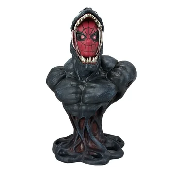 Невероятна модел Бюст Venom, статуетка, украса, колекция от детски Играчки, подаръци за деца на Момчето