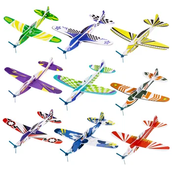 Планерные самолети За деца, Планер в Земни тонове, Детски Летящ самолет, играчки в събирането на Детето