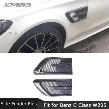 Предна Броня от въглеродни влакна, Тампон върху Броня, Престилка За Mercedes C Class W205 C200 C300, не е подходящ за AMG Bumper 15-18, автомобилен Стайлинг