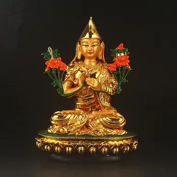 Специален Дизайн На Златната Статуетка На Цонкапы Статуя Треххвостого Ценно На Буда, Изработени От Стъкло И Стомана Titetan Доставя Скулптура На Буда