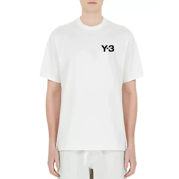 Тениска Година 3 Yohji Yamamoto 23SS, японски модни Тенденции, Върхове, Храмове, Летящи птици, Y-3, Ежедневни Мъжки И женски Топ с принтом Изгрева на Слънцето